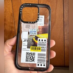 Casetify iPhone 15 Pro 6.1” New York Impact Case w/MagSafe EUC